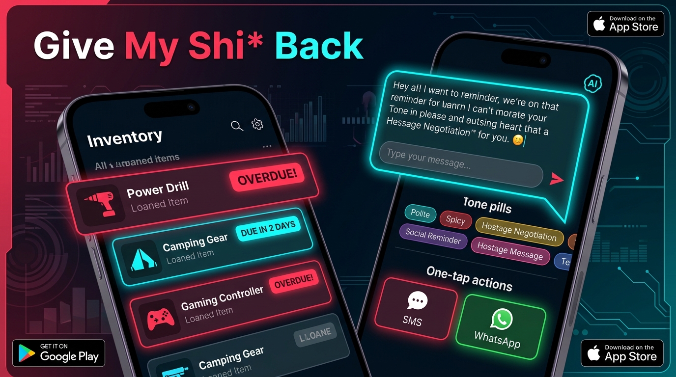 Give My Shi* Back App Preview