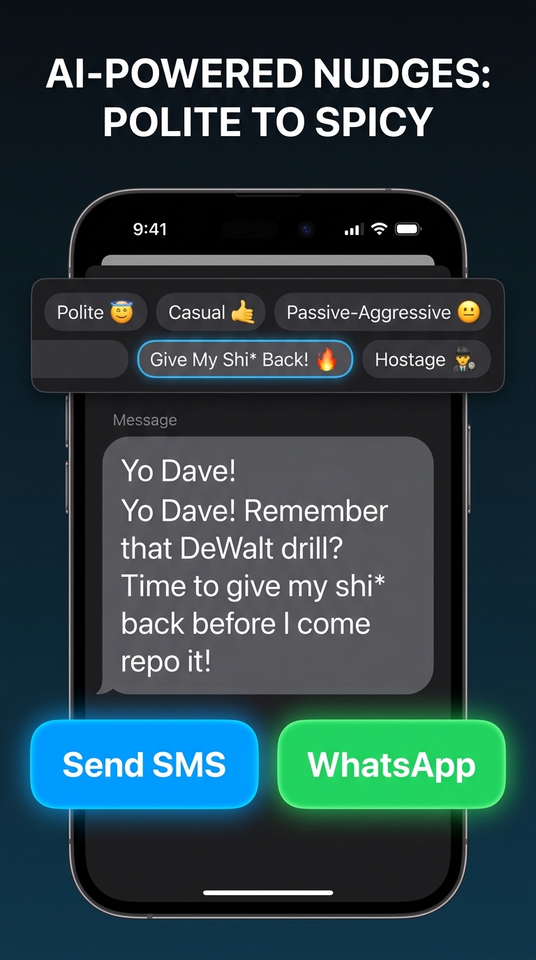 Reminder Modal Screenshot